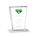 Regina Gemstone Emerald Abstract / Misc Crystal Award