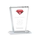 Regina Gemstone Ruby Crystal Award