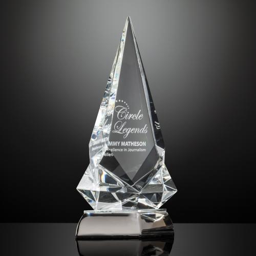 Corporate Awards - Modern Awards - Exalt Crystal Award