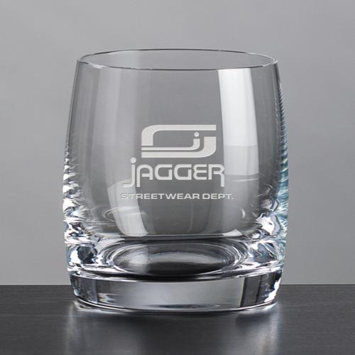 Corporate Recognition Gifts - Etched Barware - Tilden OTR - Deep Etch