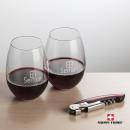 Swiss Force&reg; Opener & Carlita Stemless Wine