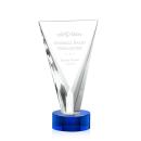 Mustico Blue Abstract / Misc Crystal Award