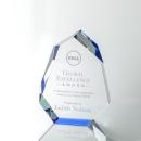 Norwood Blue  Crystal Award