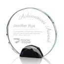 Maplin Black Circle Crystal Award