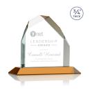 Austere Amber Peak Crystal Award