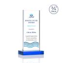 Arizona Full Color Sky Blue Rectangle Crystal Award