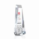 Rustern Full Color Obelisk Crystal Award