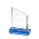 Templar Sky Blue Peak Crystal Award