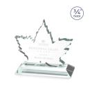 Maple Leaf Starfire Abstract / Misc Crystal Award