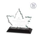 Maple Leaf Black  Abstract / Misc Crystal Award