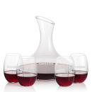 Innisfil Carafe & Carlita Stemless Wine