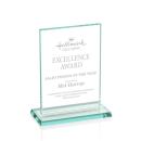 Algoma Jade 3/8" Rectangle Glass Award