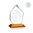 Deerhurst Ice Amber Peak Crystal Award