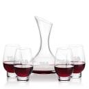 Madagascar Carafe & Glenarden Stemless Wine