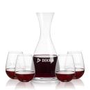 Barham Carafe & Edderton Stemless Wine