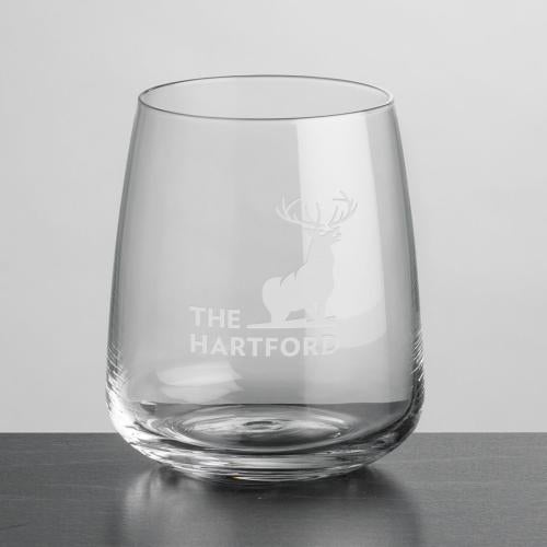 Corporate Recognition Gifts - Etched Barware - Dunhill OTR - Deep Etch