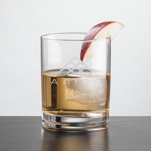 Corporate Recognition Gifts - Etched Barware - Monterey OTR - Deep Etch