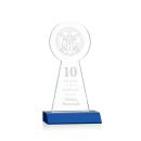 Laidlaw Tower Blue Obelisk Crystal Award