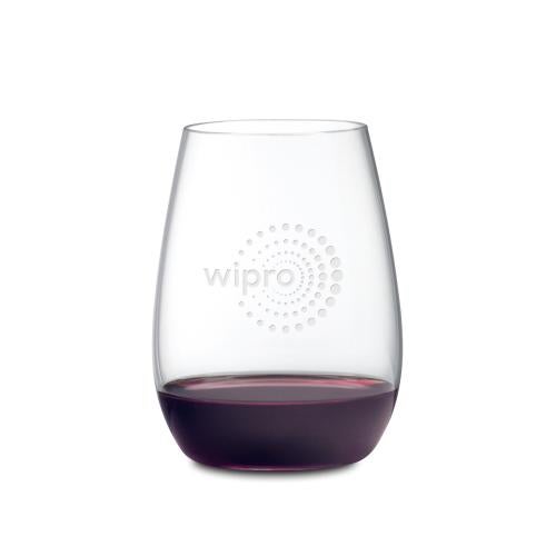 Corporate Recognition Gifts - Etched Barware - RIEDEL Stemless Spirits - 8.25oz - Deep Etch