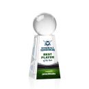 Baseball Full Color Spheres on Novita Crystal Award