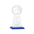 Edenwood Basketball Blue Obelisk Crystal Award