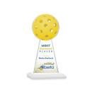 Edenwood Pickleball Full Color White Obelisk Crystal Award