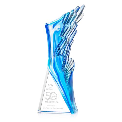 Corporate Awards - Modern Awards - Corinaldo Abstract / Misc Crystal Award