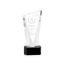 Plymouth Black on Paragon Base Peak Crystal Award