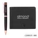 Cerruti 1881&reg; Bond Card Wallet & Austin Ballpoint Pen Set
