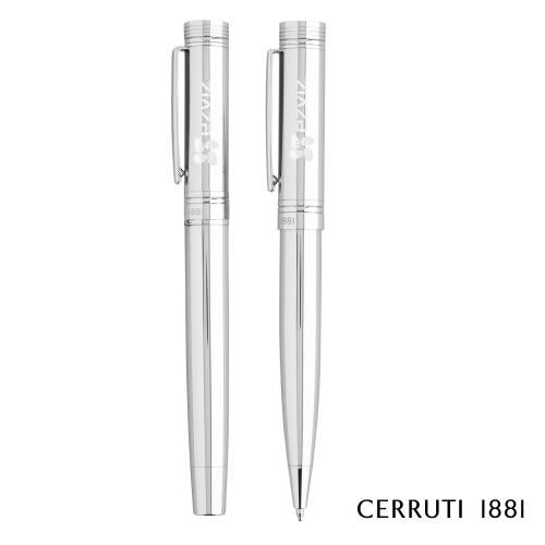 Corporate Recognition Gifts - Executive Gifts - Cerruti 1881&reg; Zoom Classic Ballpoint & Rollerball Pen Set