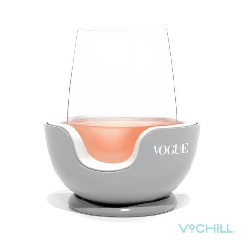 Corporate Recognition Gifts - Etched Barware - VoChill™ Stemless Wine Chiller