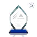 Royal Diamond Blue Crystal Award