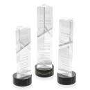 Oakham Black on Stanrich Base Obelisk Crystal Award