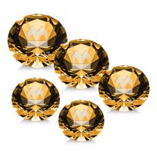 Optical Gemstone Amber Crystal Award - Diamond Awards