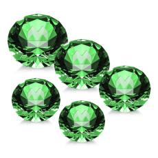 Employee Gifts - Optical Gemstone Emerald Crystal Award