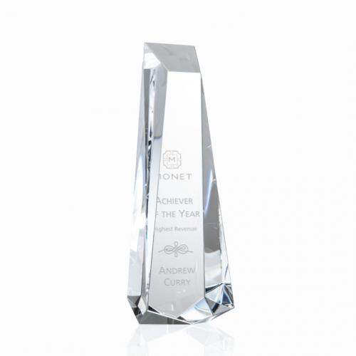Corporate Awards - Rustern Obelisk Obelisk Crystal Award