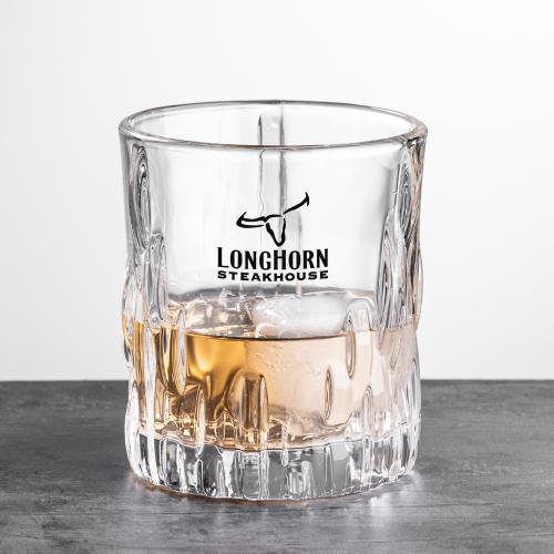 Corporate Recognition Gifts - Etched Barware - Newport OTR - Imprinted