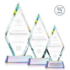 Richmond Prismatic on Newhaven Base Crystal Award - Corporate Awards