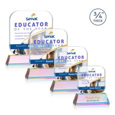 App Full Color Prismatic on Newhaven Crystal Award - Corporate Awards