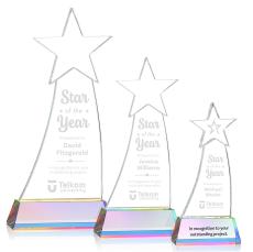 Manolita Prismatic Star Crystal Award - Corporate Awards