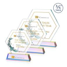 Ralston Full Color Prismatic Crystal Award - Full Color Awards
