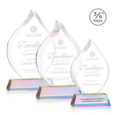 Worthington on Newhaven Base - Prismatic - Crystal Flame Awards