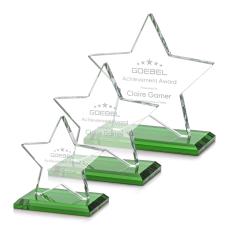 Sudbury Green Star Crystal Award - Service Awards