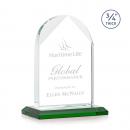 Blake Green Arch & Crescent Crystal Award