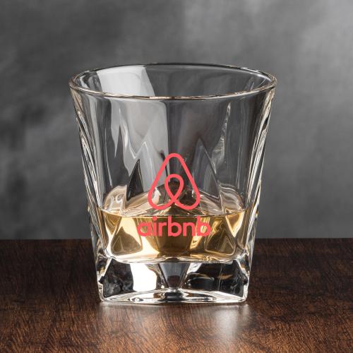 Corporate Recognition Gifts - Etched Barware - Oakhaven Whiskey Taster - Imprinted