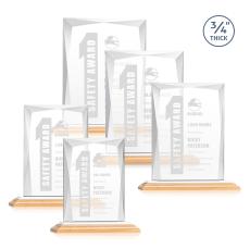 Messina/White Rectangle Bamboo Award - Corporate Awards