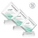 Belaire Full Color Clear on Newhaven Base Crystal Award