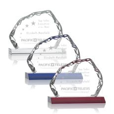 Aspen Iceberg Crystal on Base Award - Crystal Awards