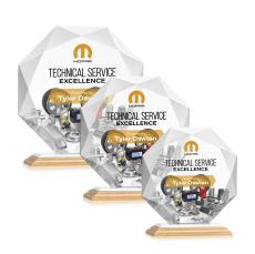 Kitchener Full Color/White Bamboo Award - Bamboo Awards