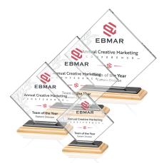 Wellington Full Color/Black Bamboo Award - Bamboo Awards